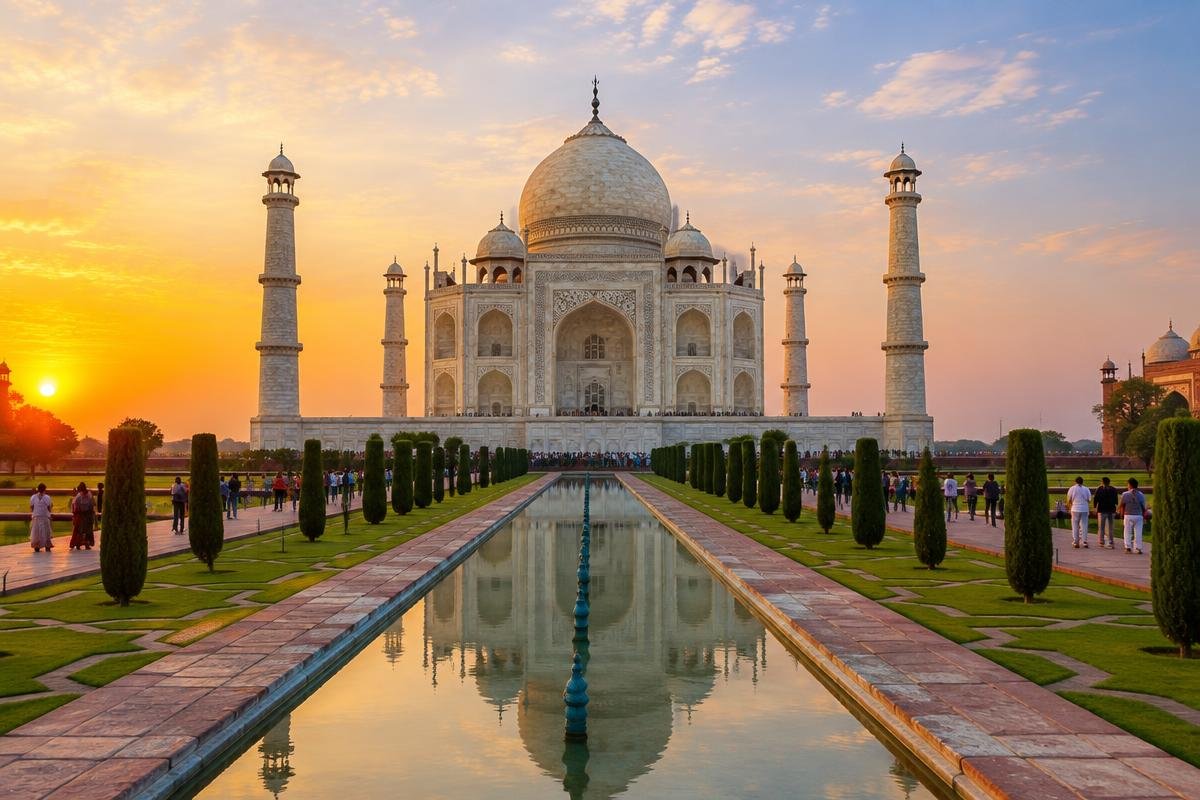 Le Taj Mahal à Agra