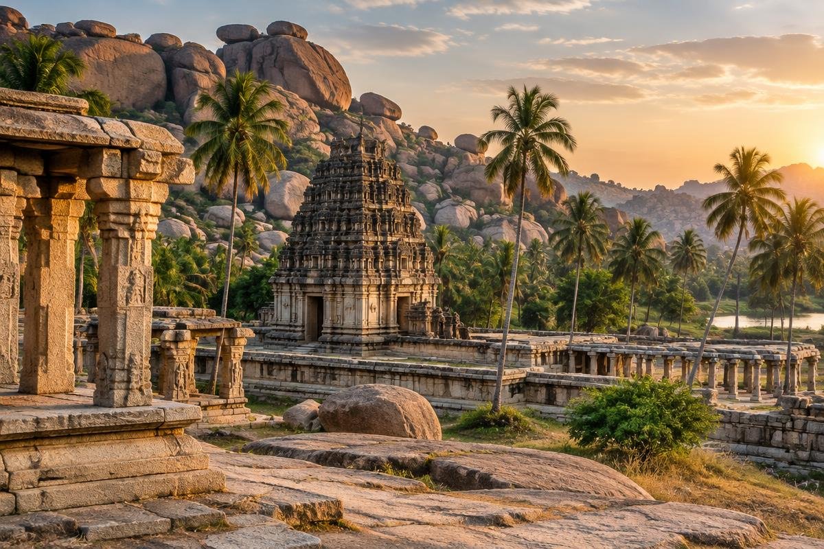 Les temples historiques de Hampi