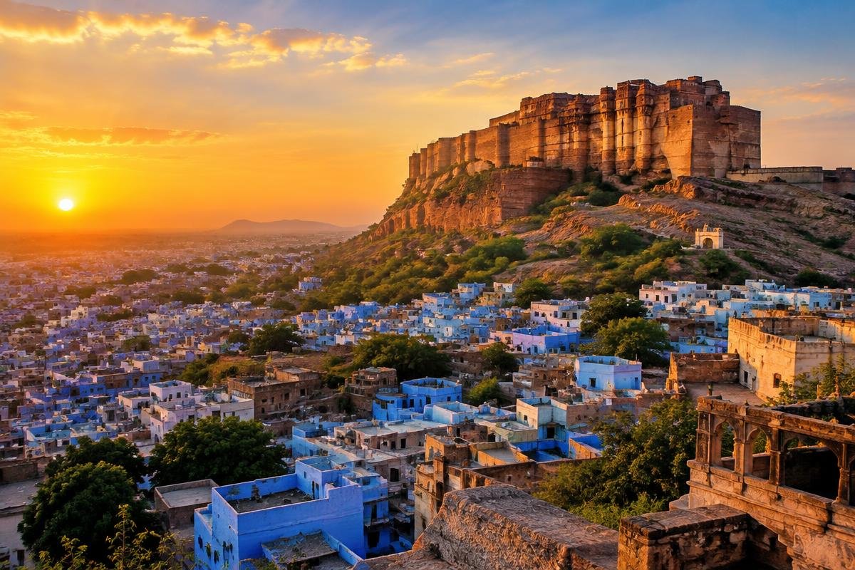 La ville bleue de Jodhpur