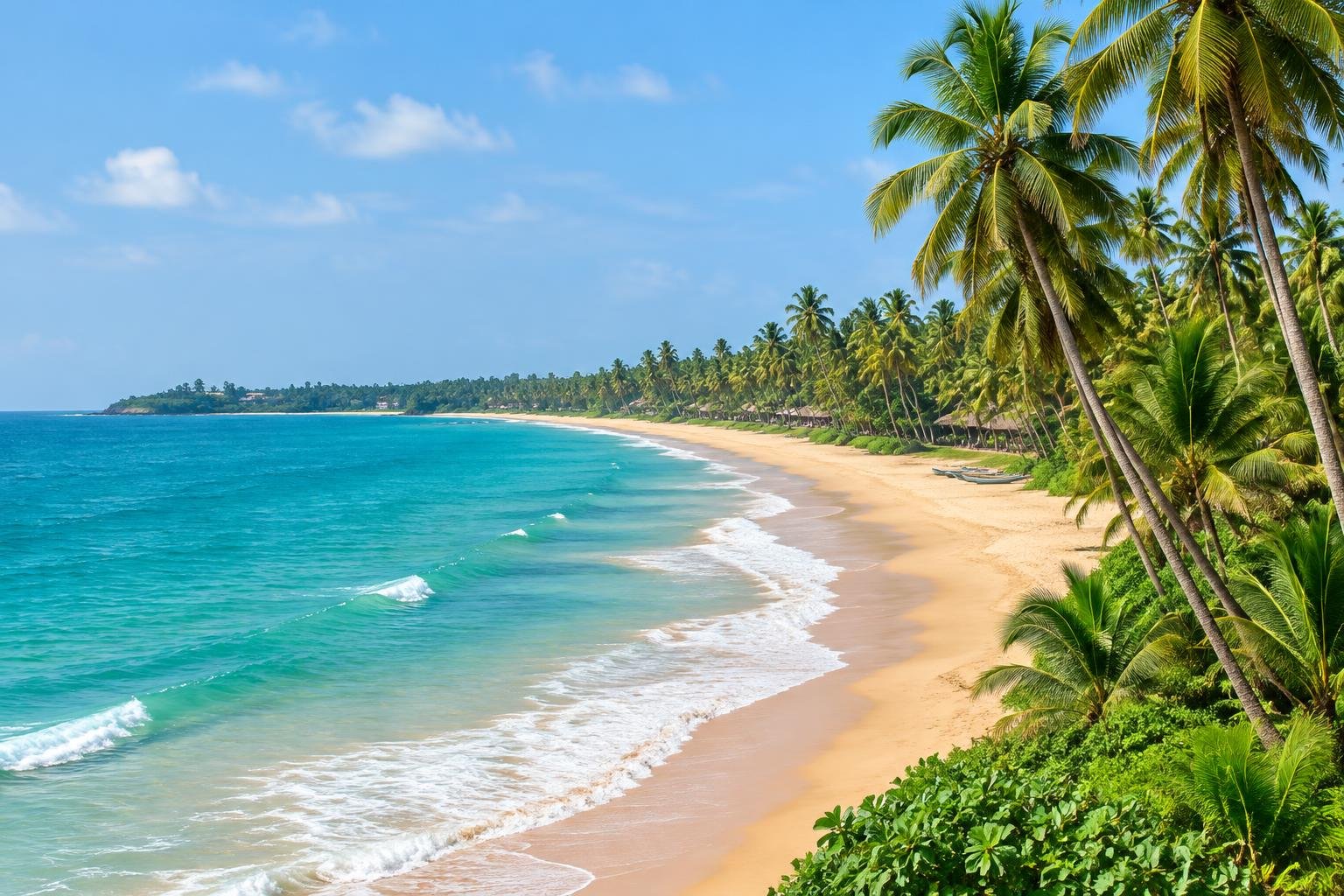 plage de Bentota — illustration, étape du jour 9