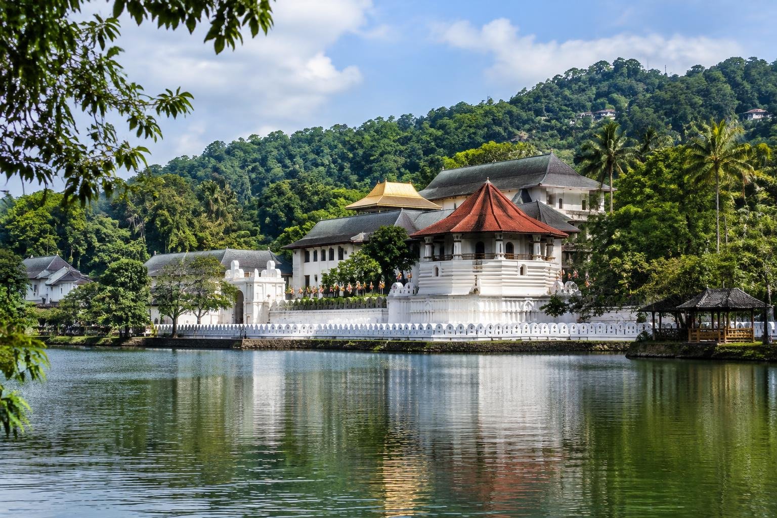 temple de la Dent à Kandy — illustration, étape du jour 3