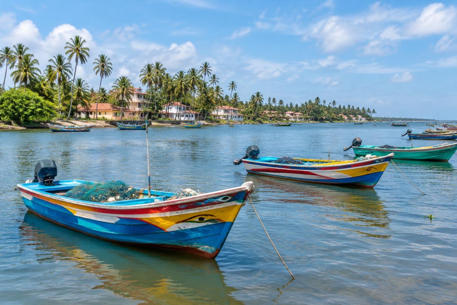 lagune de Negombo — illustration, étape du jour 15