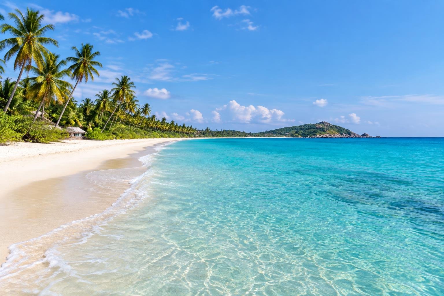 Plage de Nilaveli près de Trincomalee au Sri Lanka — illustration