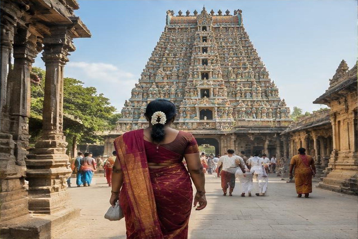 temple dravidien du Tamil Nadu, étape du jour 5